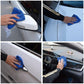 50PCS Blue Microfibre Car Cleaning Cloths 30x30cm Wash Dry Polish Towel Set