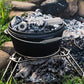 Folding Tripod Camping Stove Rack Triangle Pot Stand Outdoor Cooker Use