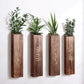 4PCS Wood Plant Wall Shelf Durable Aesthetic for Indoor Wall Decor Storage Use