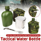 4pcs Camouflage Tactical Water Bottle Outdoor Camping Multi-functional Outdoor