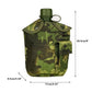 4pcs Camouflage Tactical Water Bottle Outdoor Camping Multi-functional Outdoor
