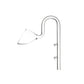 Aquarium Glass Inlet Outlet Pipe Fish Tank Filter Oil Film Remover Plant Holder - Oil removal inlet-12mm