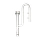Aquarium Glass Inlet Outlet Pipe Fish Tank Filter Oil Film Remover Plant Holder - Speaker outlet-12mm