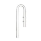Aquarium Glass Inlet Outlet Pipe Fish Tank Filter Oil Film Remover Plant Holder - Speaker outlet-12mm