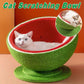 Watermelon Cat Scratching Pot Board All in One Scratcher Toy for Cats Kitten
