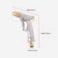 2Pcs High Pressure Water Spray Handle Nozzle Brass Garden Hose Pipe Lawn Car Wash