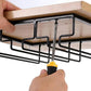 8/7/6/5/4/3 Slots Wine Glass Rack Holder Hanger Hanging Bar Storage Drying Rack - 6 Slots
