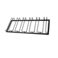 8/7/6/5/4/3 Slots Wine Glass Rack Holder Hanger Hanging Bar Storage Drying Rack - 6 Slots