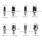 8 PCS Wood Plug Hole Cutter Dowel Maker Cutting Tools Shank Drill Bits With Box