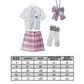 Women Girls School Pleated Skirt Summer High Waist  Tartan Short Skirt AU Stock - 2XL
