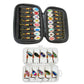 10/16PCS Fishing Lure Spinners Baits Spoon Set with Tackle Bag Trout Bass Tackle - A(16PCS)