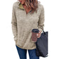 Azura Exchange Quarter Zip Pullover Sweatshirt - M