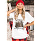 Azura Exchange Leopard Christmas Tree Graphic Print T-Shirt - 2XL