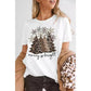 Azura Exchange Leopard Christmas Tree Graphic Print T-Shirt - 2XL