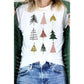 Azura Exchange Christmas Tree Graphic Tee - XL