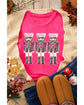 Rose Red Nutcracker Graphic Christmas Holiday T Shirt - XL