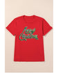 Red Merry Christmas Graphic Crewneck T Shirt - XL