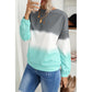 Azura Exchange Color Block Tie Dye Sweatshirt - S