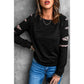 Azura Exchange Black Sweatshirt - L