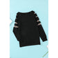 Azura Exchange Black Sweatshirt - L