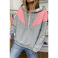 Azura Exchange Colorblock Pullover Hoodie - L