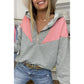 Azura Exchange Colorblock Pullover Hoodie - L