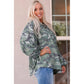 Azura Exchange Camo Print Oversize Hoodie - L