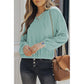 Azura Exchange Loose Fit Ribbed V Neck Hoodie - XL