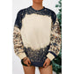 Azura Exchange Leopard Tie Dye Sweatshirt - L