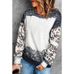 Azura Exchange Leopard Tie Dye Sweatshirt - XL