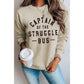 Azura Exchange Khaki Graphic Sweatshirt - XL