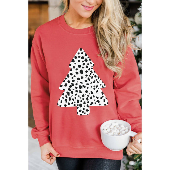 Azura Exchange Leopard Print Pullover Sweatshirt - L