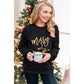 Azura Exchange Merry & Bright Print Sweatshirt - 2XL