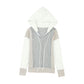 Azura Exchange Patchwork Knit Hoodie - L