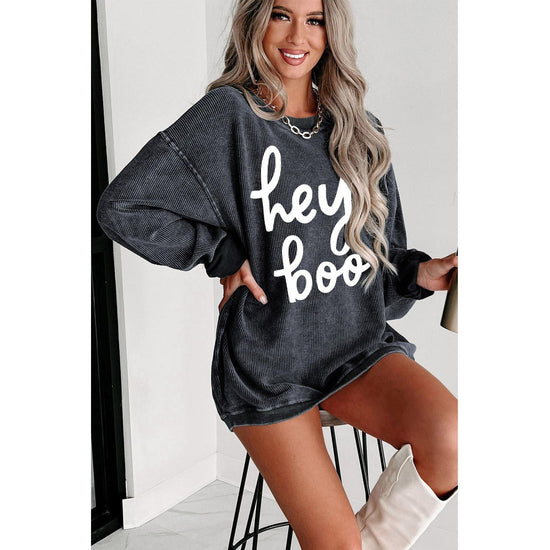 Azura Exchange Graphic Corded Halloween Sweatshirt - L