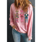 Pink Shimmer Nutcracker Graphic Christmas Pullover Sweatshirt - S