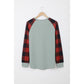 Azura Exchange Plaid Long Sleeve Sweatshirt - L