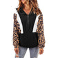 Azura Exchange Leopard Pullover Sweatshirt - L