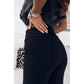 Azura Exchange High Waist Slit Leggings - L