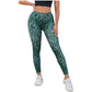 Azura Exchange Leopard Print Active Leggings - L