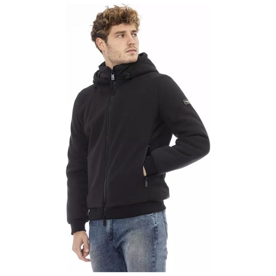 Threaded Pocket Jacket with Double Breasted Closure L Men