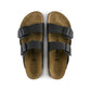 Classic 2-Strap Sandals with Suede Footbed Lining - 40 EU