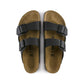 Classic 2-Strap Sandals with Suede Footbed Lining - 41 EU