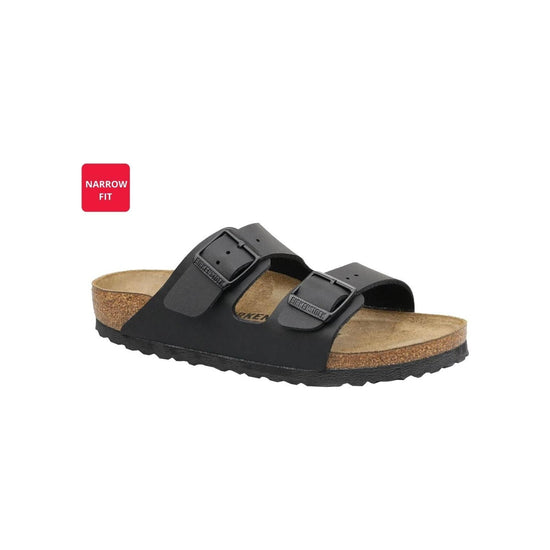 Narrow-Fit Birko-Flor Sandals with Adjustable Straps - 38 EU