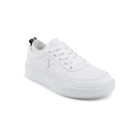 Synthetic Leather Rubber Sole Sneaker - 42 EU