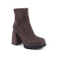 Fabric Ankle Boot with 10cm Heel - 36 EU