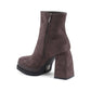 Fabric Ankle Boot with 10cm Heel - 36 EU