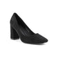 Fabric Pump with 8cm Heel - 37 EU