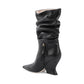 Point Toe Wedge Boots - 38 EU