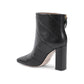 Quilted Leather Ankle Boots - 37 EU